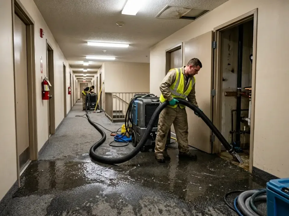 multi-unit-apartment-hallway-f-005 — frequently asked questions, Emergency Burst Pipe Water Extraction & Removal in Seymour,…